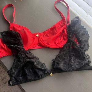 Gooseberry intimates bralettes Small